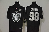 Nike Raiders 98 Maxx Crosby Black Team Big Logo Number Vapor Untouchable Limited Jersey,baseball caps,new era cap wholesale,wholesale hats